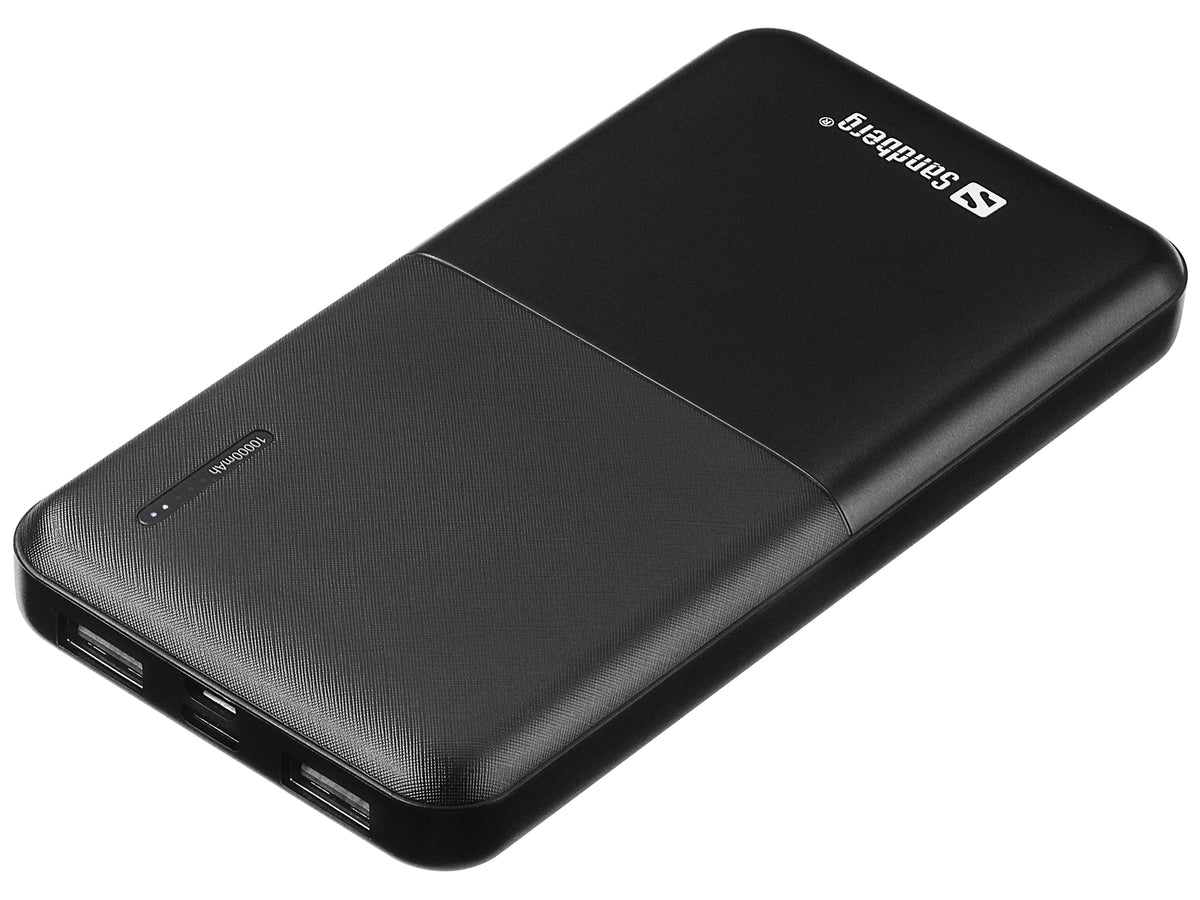 Sandberg Saver Powerbank 10000 mAh Batterie Externe Noire