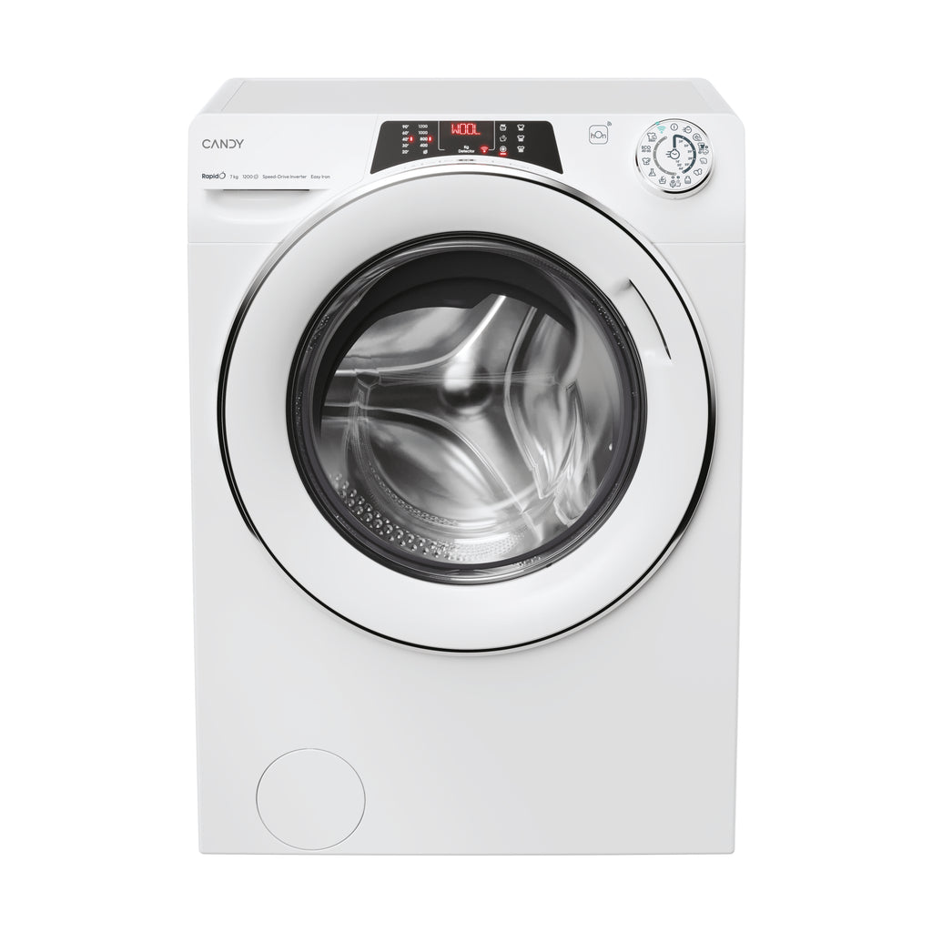 Candy RapidÓ RO41274DWMCT/1-S machine à laver Charge avant 7 kg 1200 tr/min Blanc