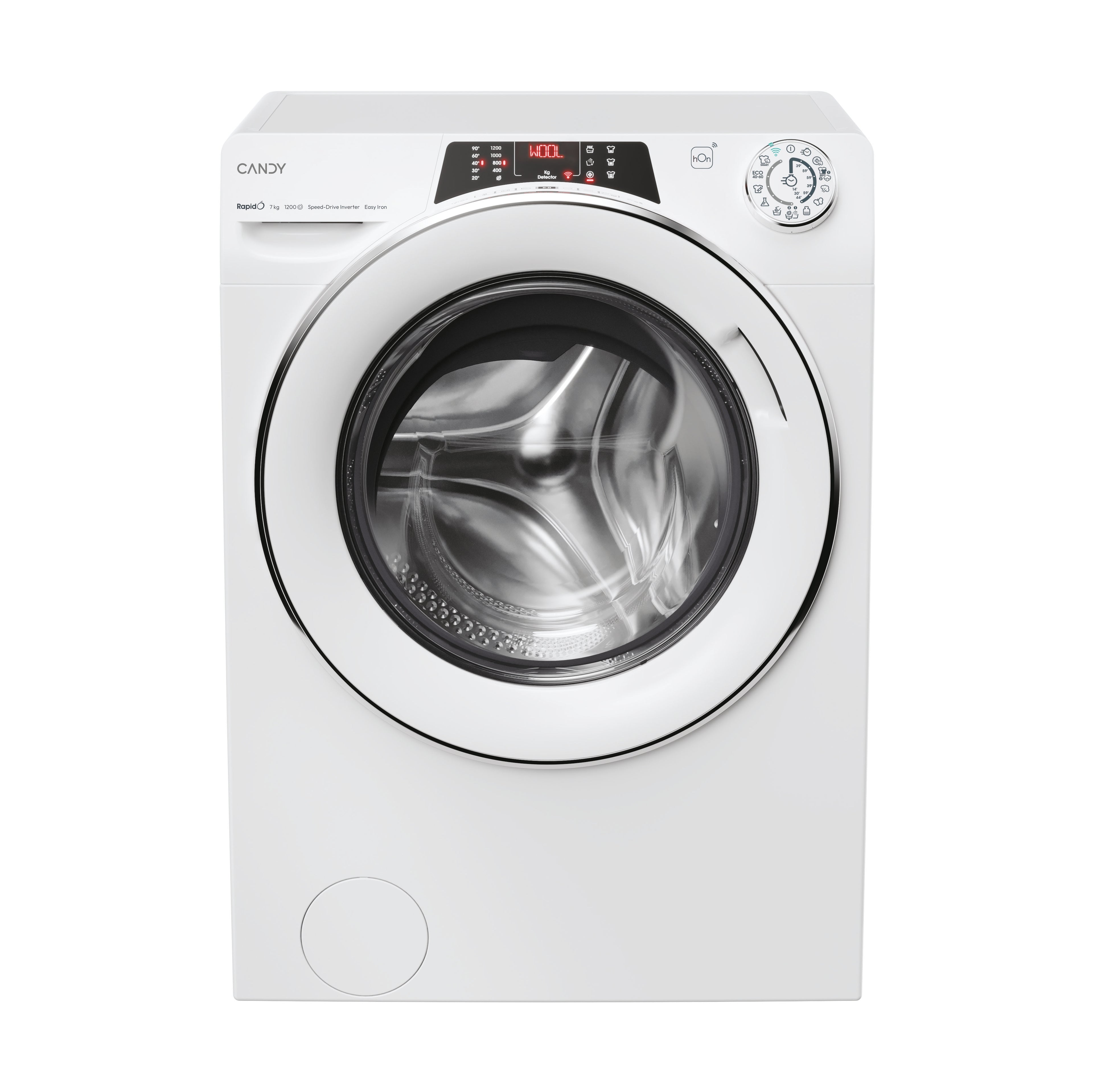 Candy RapidÓ RO41274DWMCT/1-S machine à laver Charge avant 7 kg 1200 tr/min Blanc