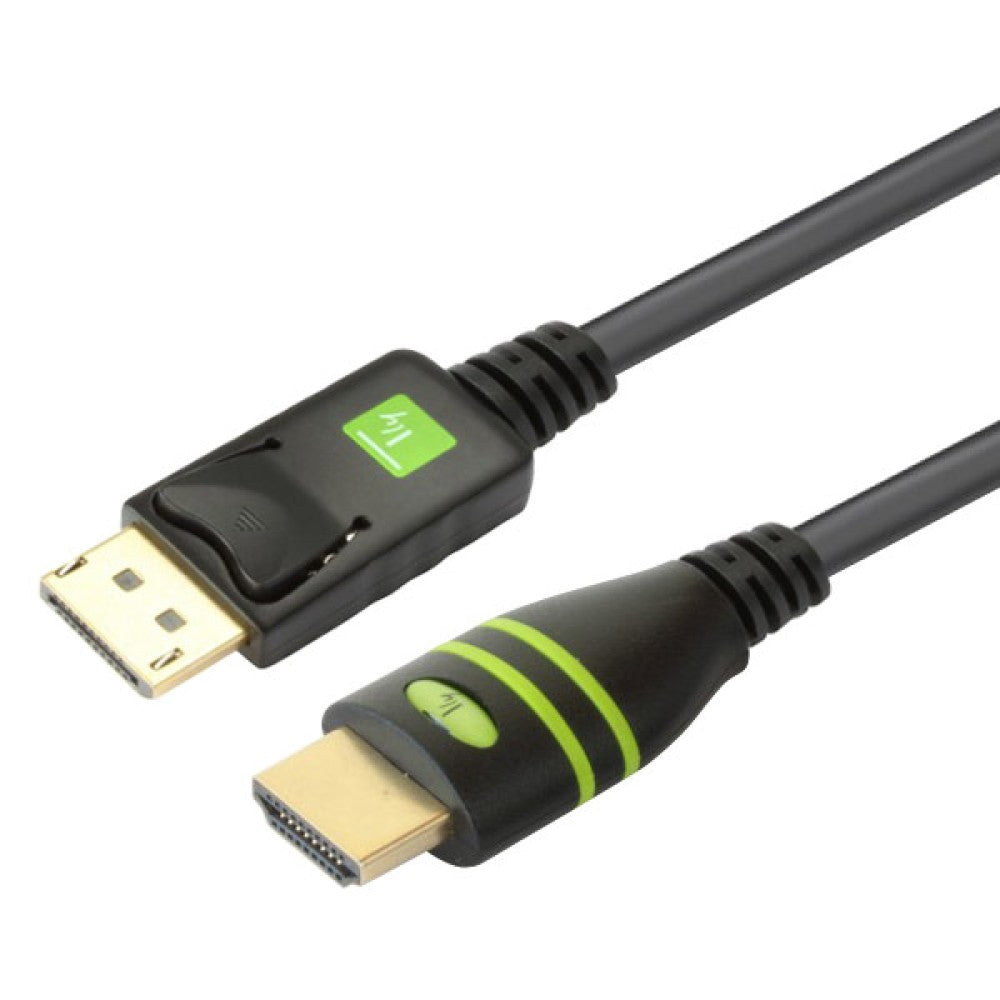 Câble Adaptateur DisplayPort vers HDMI, 1m, Noir