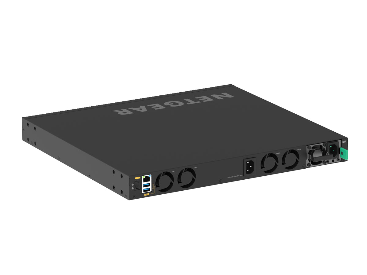 NETGEAR XSM4328CV Switch Géré L3 10G Ethernet PoE 24 Ports RJ-45 1U Noir