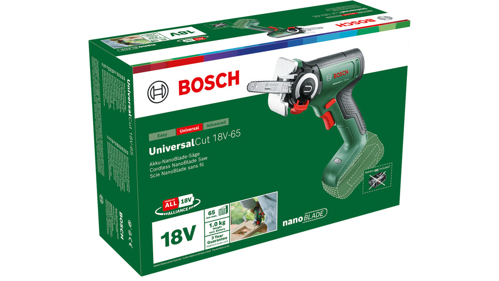 Bosch Bosch UniversalCut 18V-65 scie sauteuse 8000 spm 1 kg