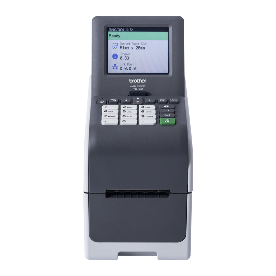 Brother TD-2320DSA203 - Imprimante d'étiquettes réseau de bureau 2 pouces