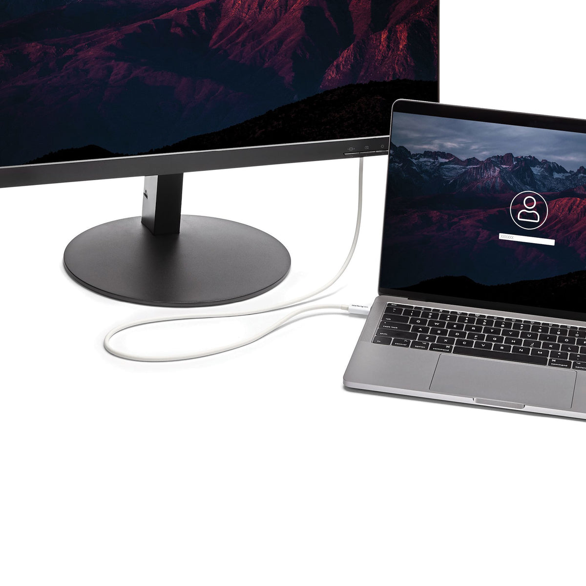 StarTech.com Câble Thunderbolt 3 1 m 20 Gb/s Blanc