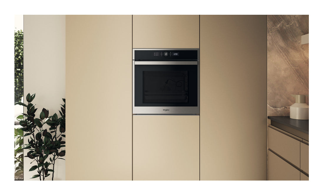 Whirlpool WOI4S8PPM1SX four 73 L Noir, Argent