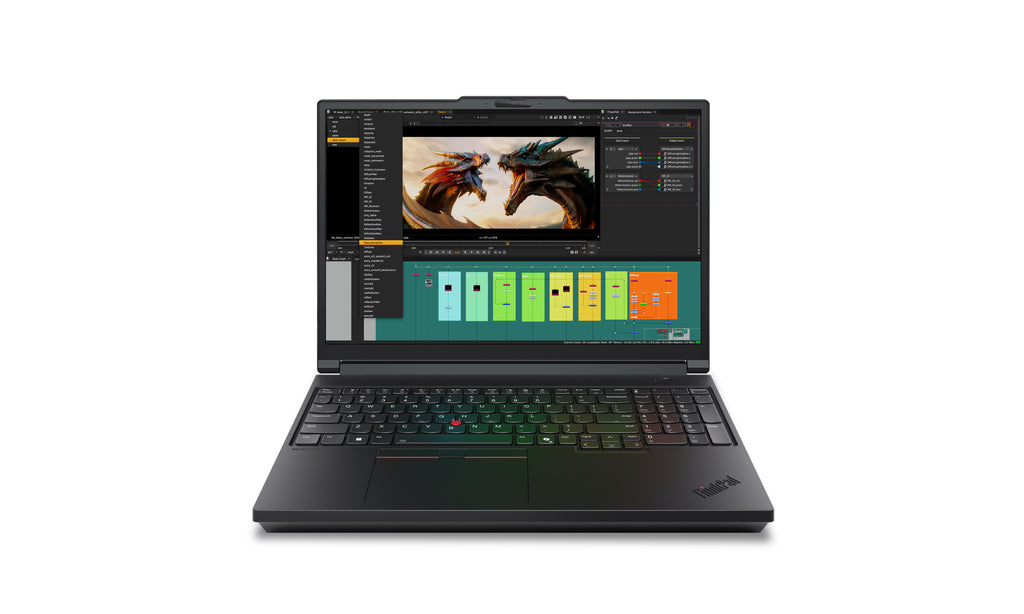 Lenovo ThinkPad P16 Gen 3 Intel Core Ultra 7 255HX Ordinateur portable 40,6 cm (16") WUXGA 64 Go DDR5-SDRAM 1 To SSD NVIDIA RTX PRO 2000 Blackwell Wi-Fi 7 (802.11be) Windows 11 Pro Allemand Noir
