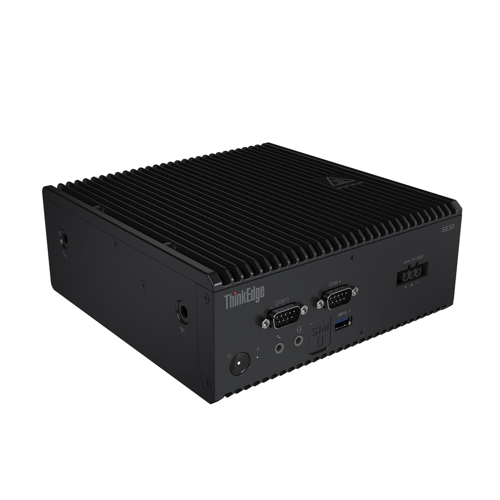Lenovo Lenovo ThinkEdge SE50 Intel® Core™ i5 i5-8365UE 32 Go DDR4-SDRAM 512 Go SSD Windows 10 IoT Enterprise 2019 LTSC Mini PC Noir