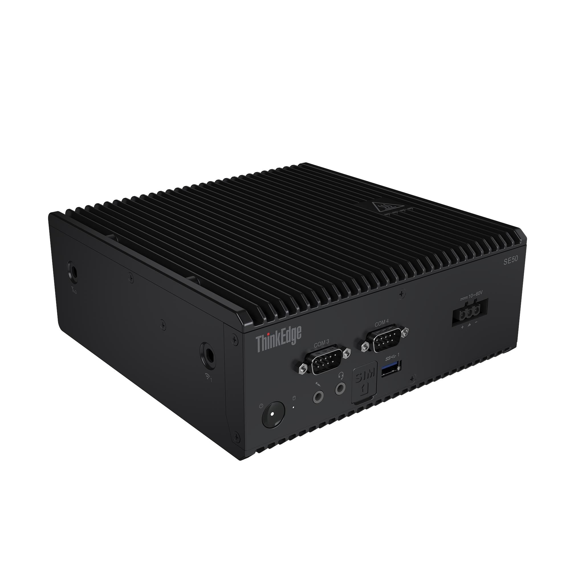 Lenovo Lenovo ThinkEdge SE50 Intel® Core™ i5 i5-8365UE 32 Go DDR4-SDRAM 512 Go SSD Windows 10 IoT Enterprise 2019 LTSC Mini PC Noir