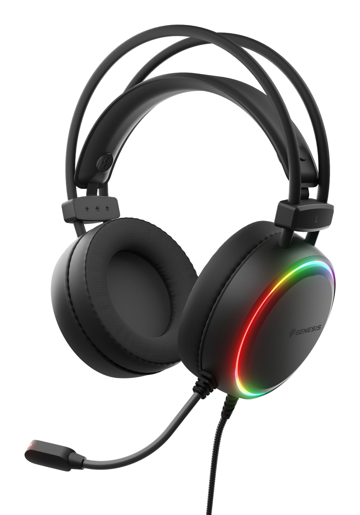 Casque Gaming NSG-2307 Filaire USB Type-A, Noir