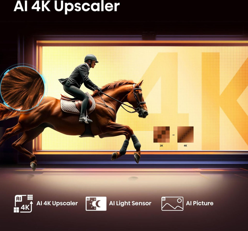 Hisense 43E7Q 109,2 cm (43") 4K Ultra HD Smart TV Wifi Noir