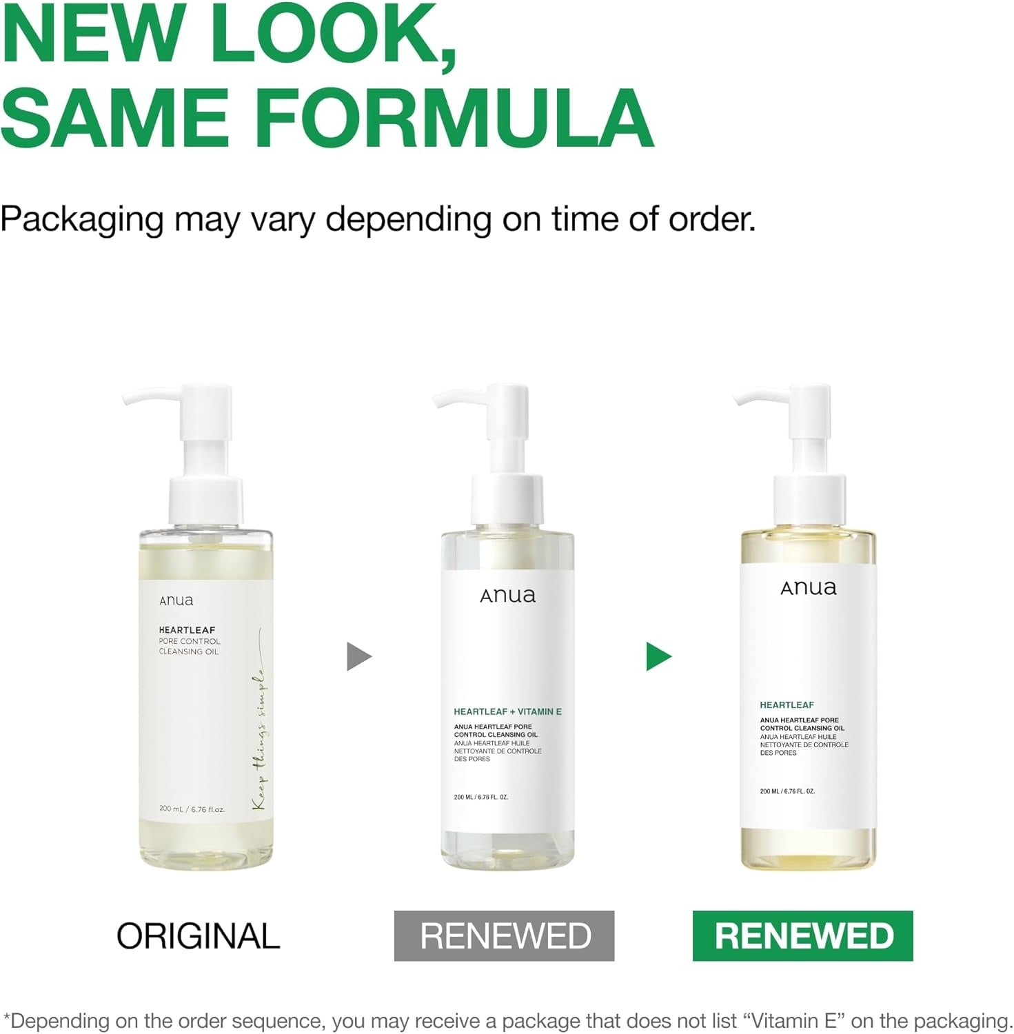 ANUA HEARLEAF Huile nettoyante Pore Control 200 ml