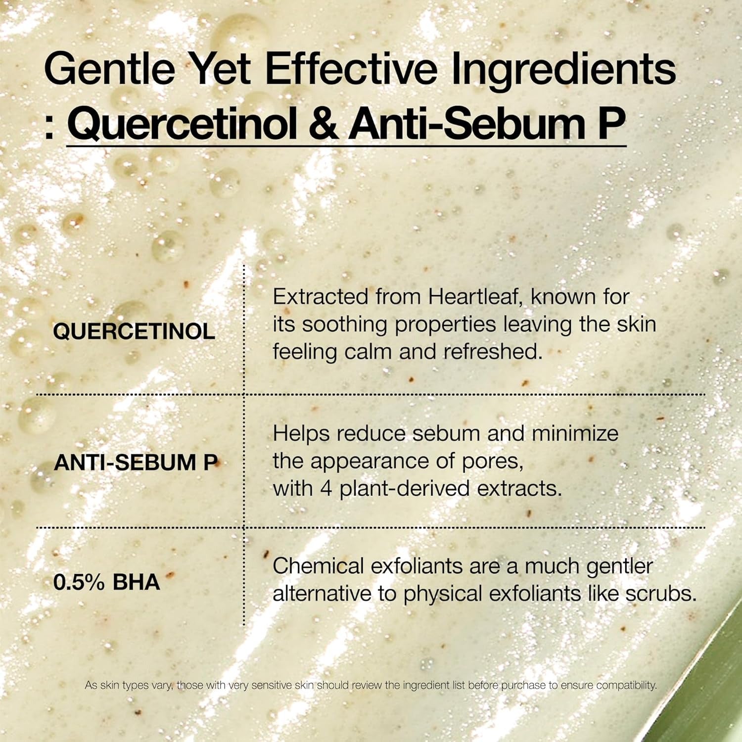 ANUA Heartleaf Quercetinol Mousse Nettoyante Profonde Pores 150ml