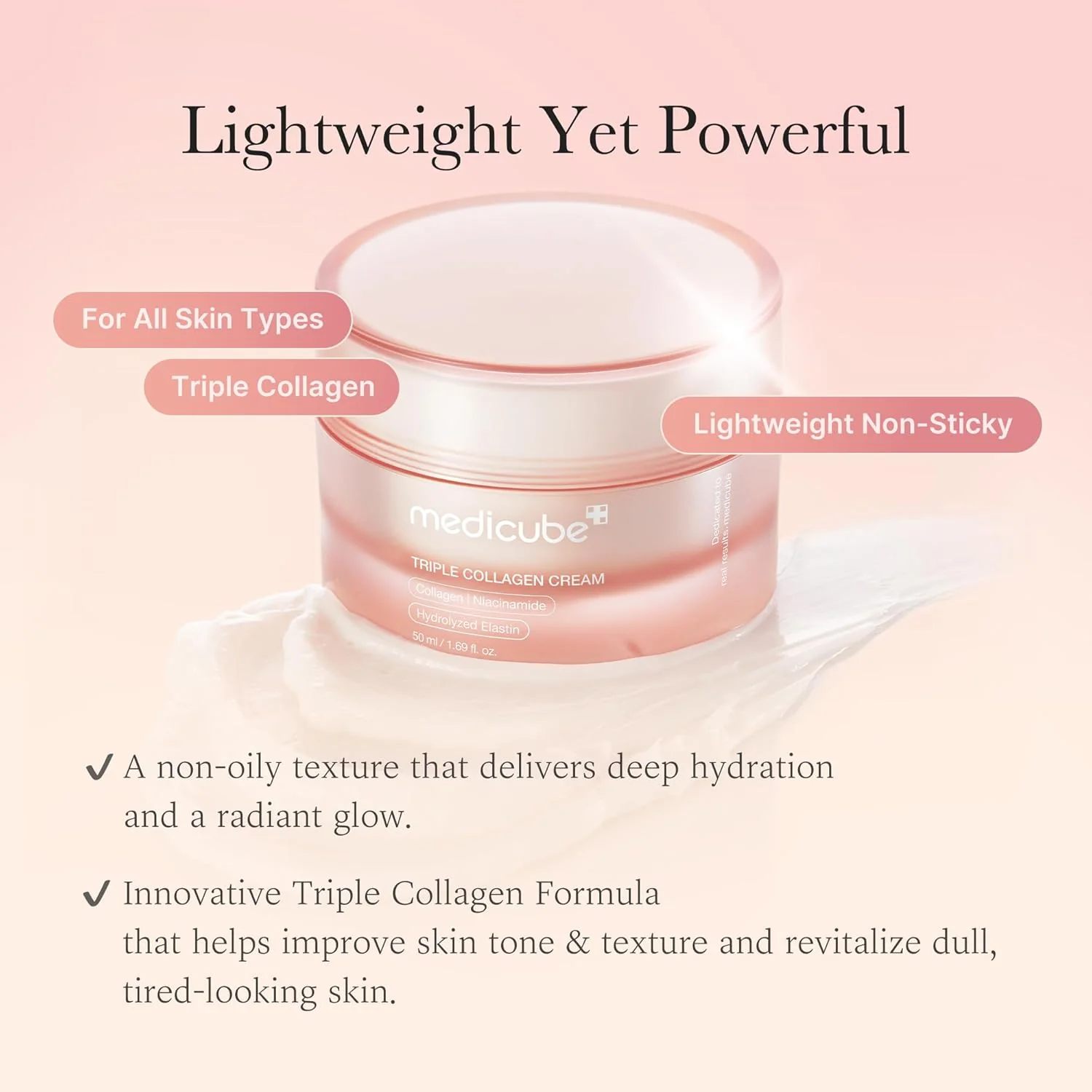 medicube Crème triple collagène 50 ml