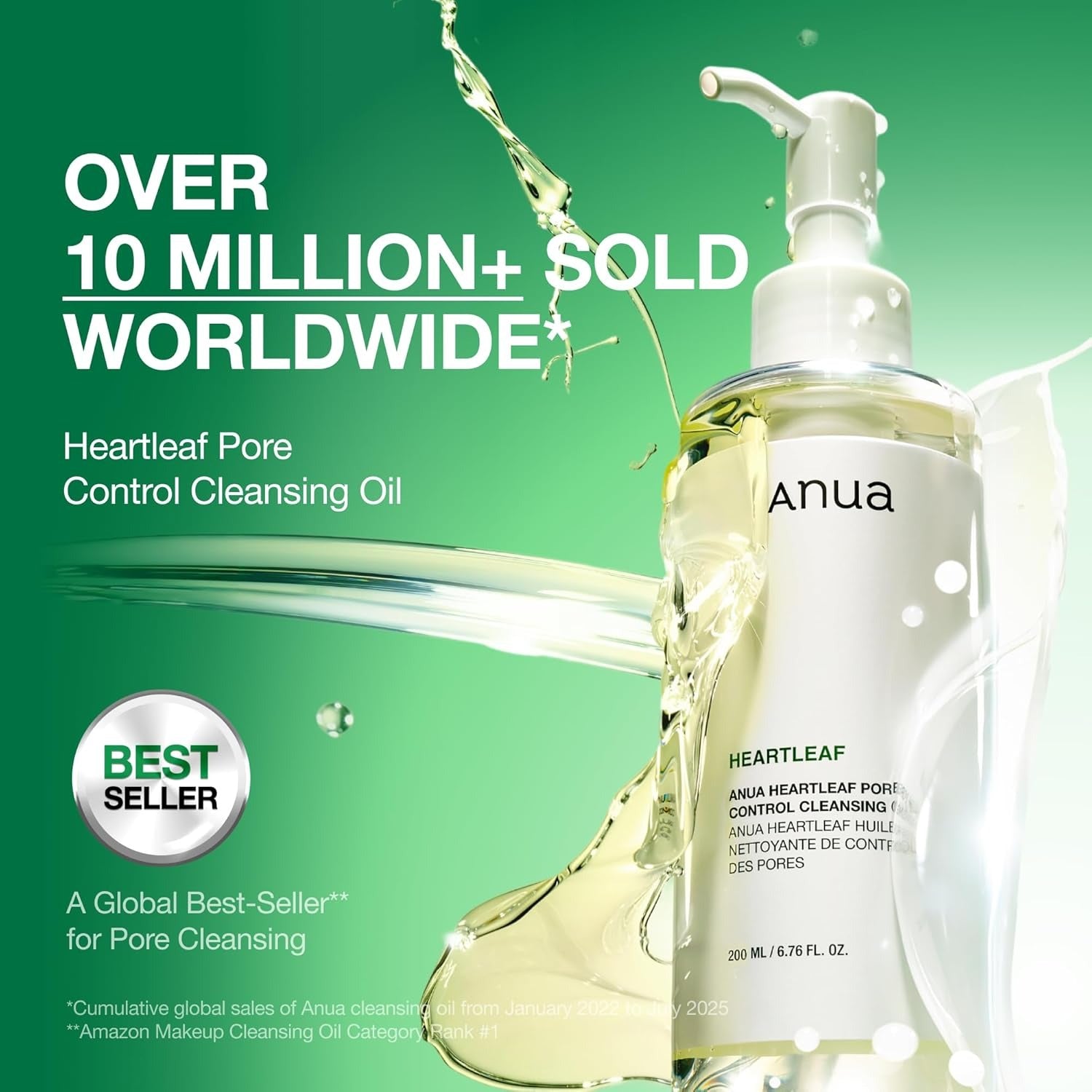 ANUA HEARLEAF Huile nettoyante Pore Control 200 ml