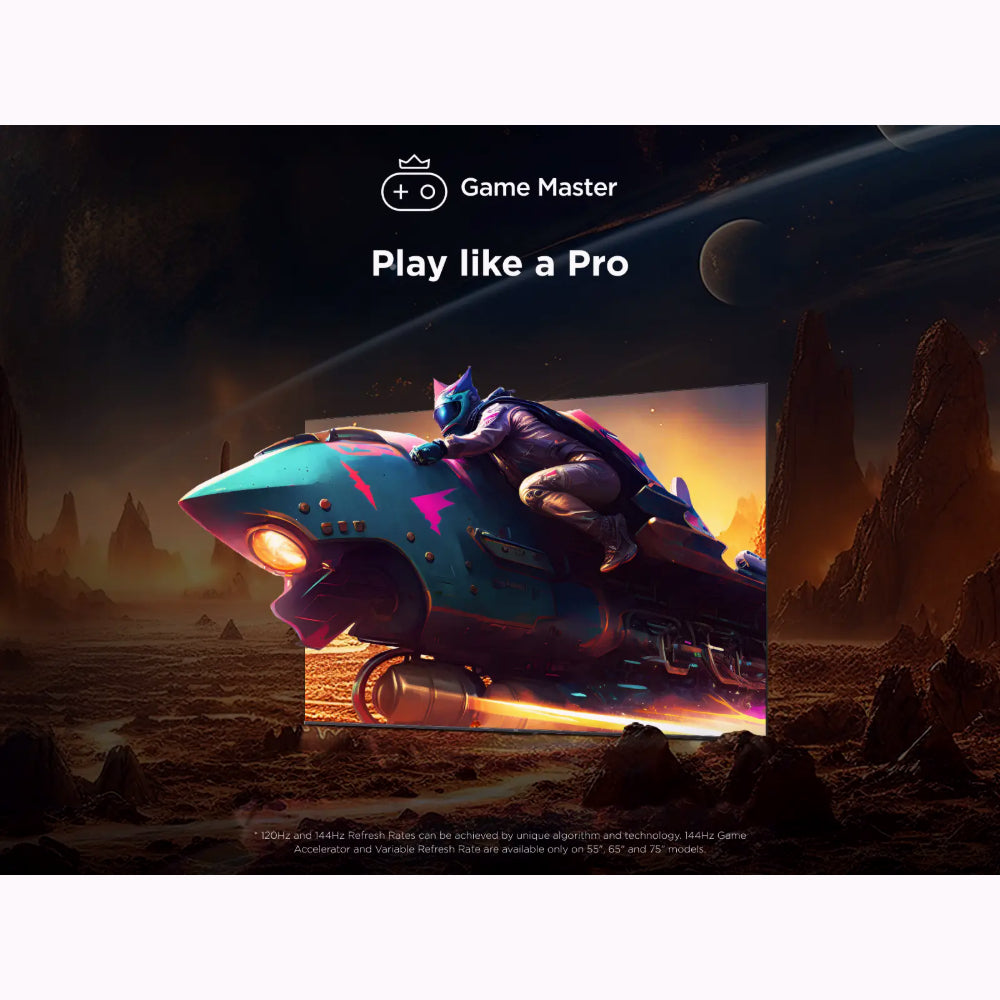 TCL 50V6C - Smart TV 4K Ultra HD 50 pouces - HDR10+ et Dolby Vision - Dalle HVA
