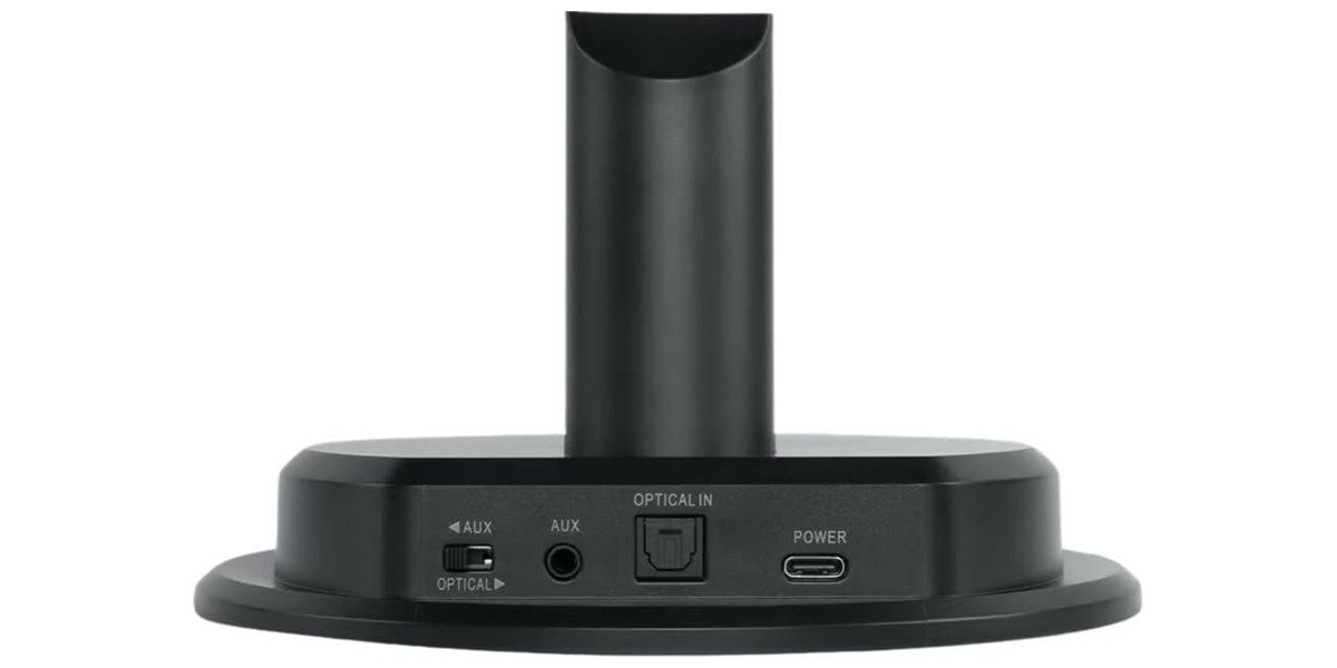 Muse Casque TV Soundcore avec base de charge et émetteur
