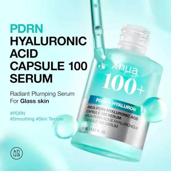 ANUA Sérum en capsules PDRN + acide hyaluronique 100, 30 ml