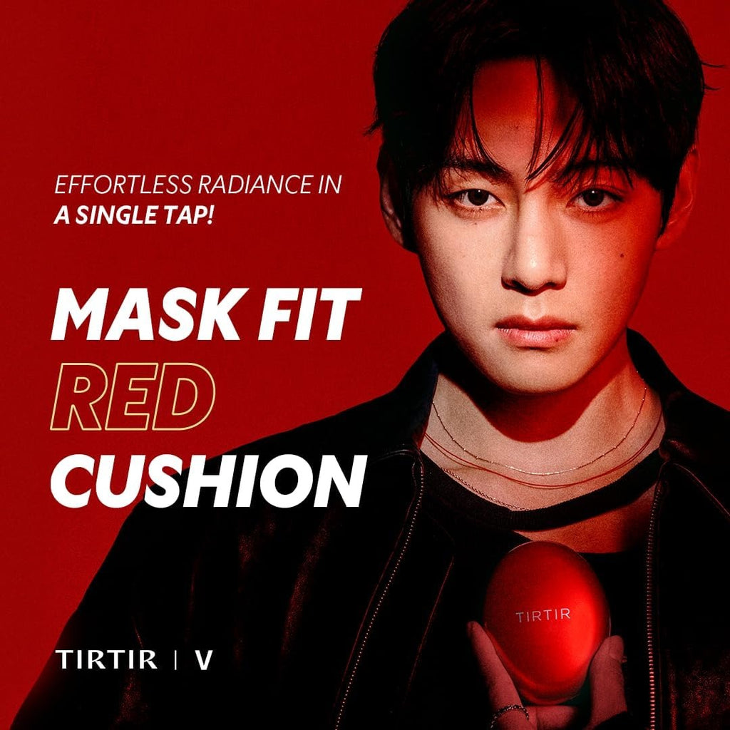 TIRTIR Mask Fit Red Cushion Fond de teint, teinte 37C Almond - 18 g