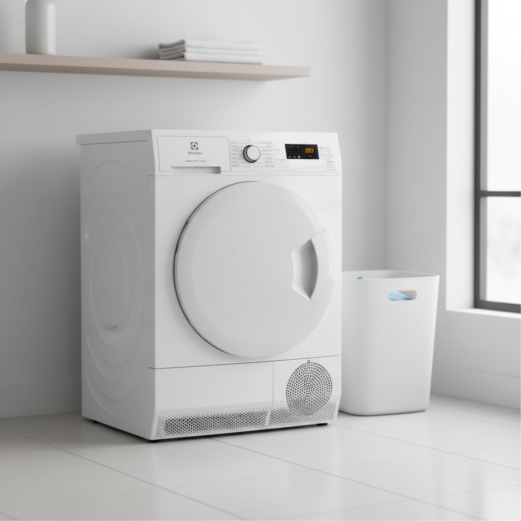 Electrolux EDH1018CD GentleCare Sèche-linge à condensation - 8 kg avec réfrigérant au propane et OptiSense – Blanc