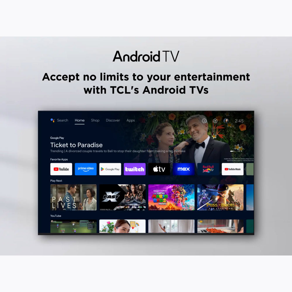 TCL 40V5C 2025 QLED, Full HD - 40 pouces