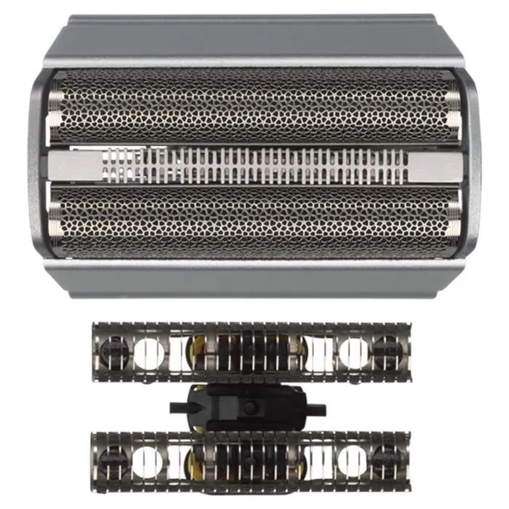 Braun Tête de rasoir compatible avec les rasoirs de la série 3, argenté