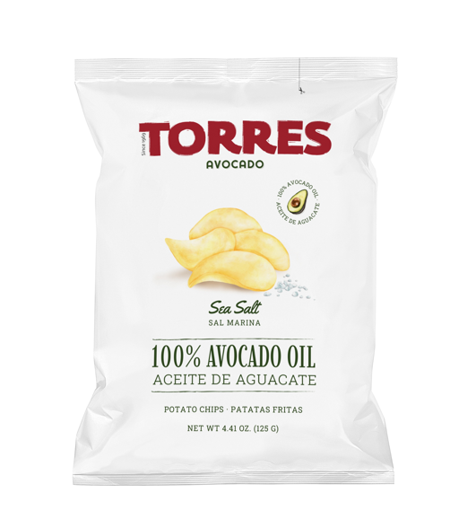 TORRES Chips à l'huile d'avocat et au sel - 125 g