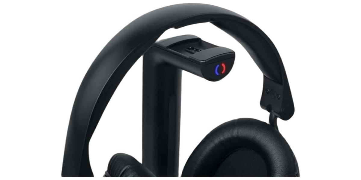 Muse Casque TV Soundcore avec base de charge et émetteur