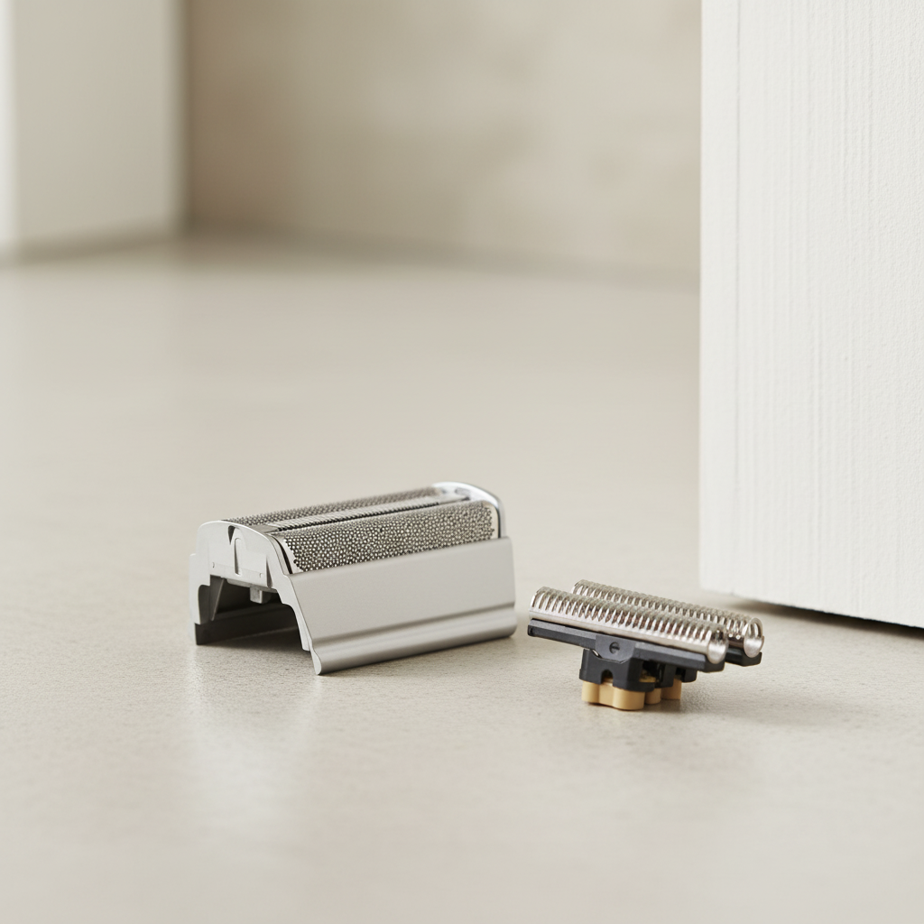 Braun Tête de rasoir compatible avec les rasoirs de la série 3, argenté