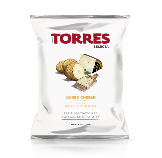 TORRES Selecta Chips au fromage manchego - 150 g