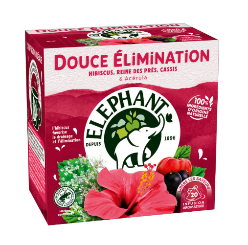 ELEPHANT Douce élimination 20 sachets