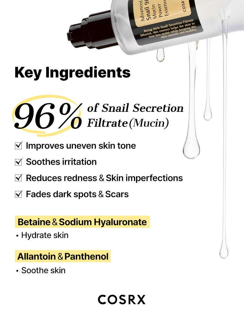 Cosrx Snail 96 Mucin Power Essence 100 ml