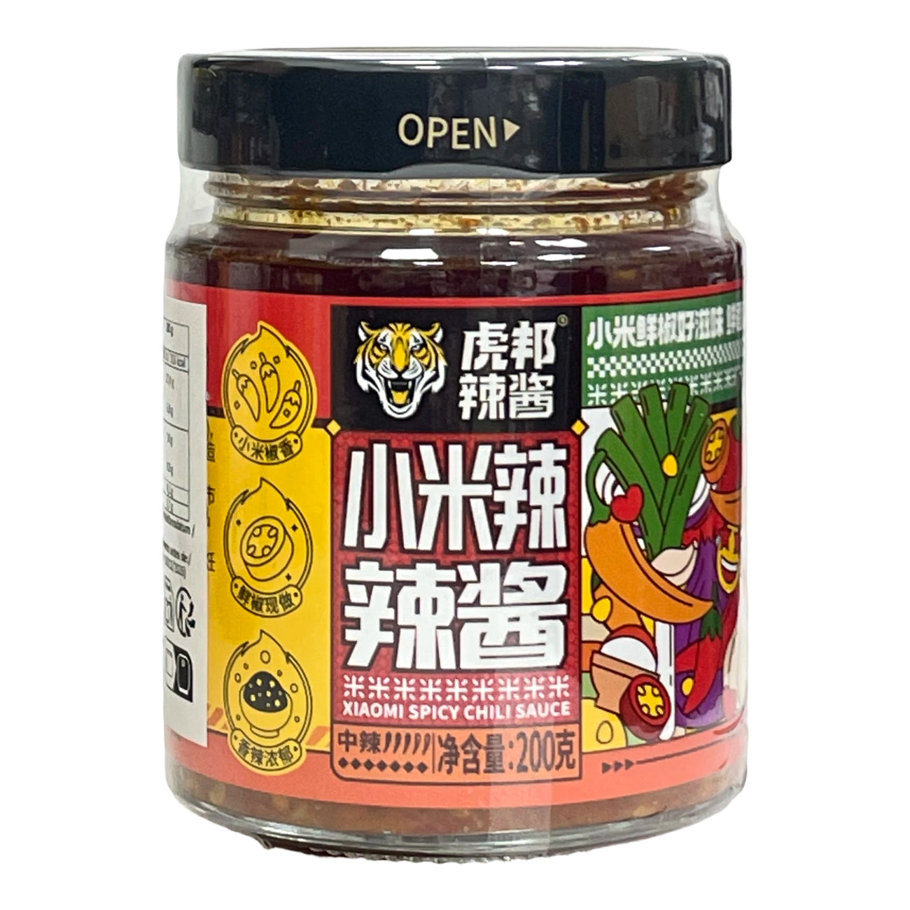 TIGER BANG Sauce au piment oiseau 200 g