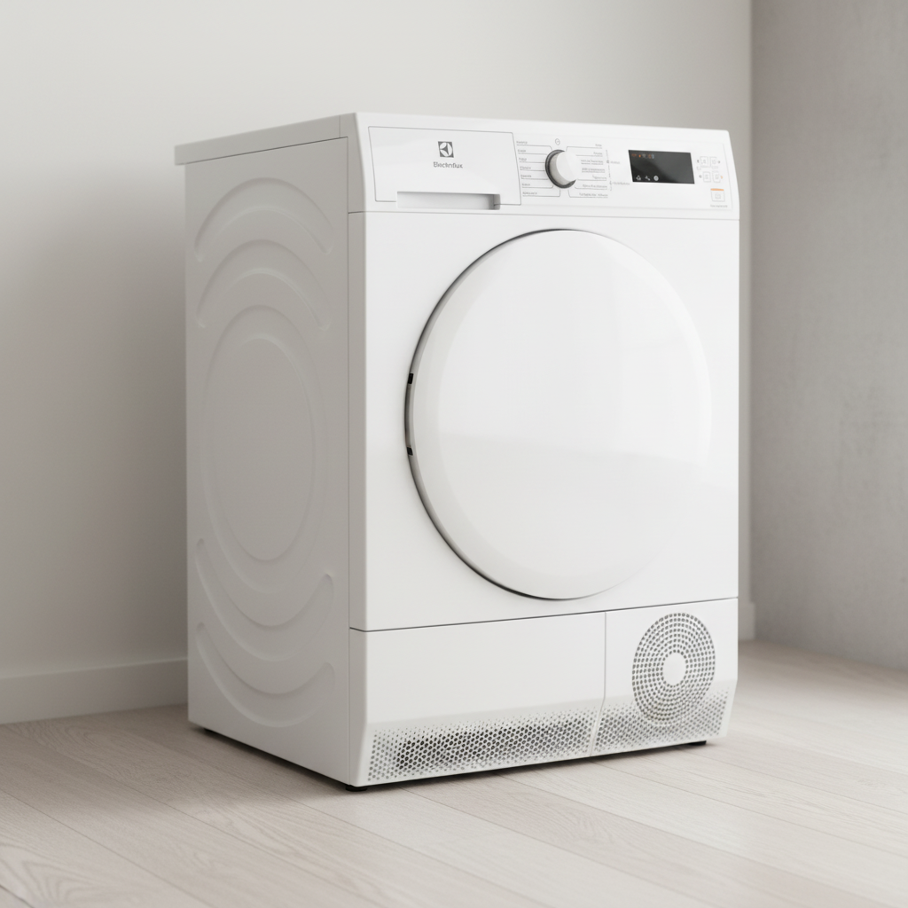 Electrolux EDH1018CD GentleCare Sèche-linge à condensation - 8 kg avec réfrigérant au propane et OptiSense – Blanc