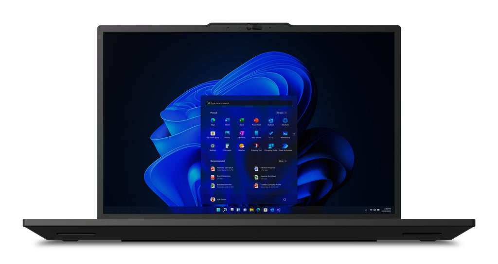 Lenovo ThinkPad P16s Gen 3 (Intel) Intel Core Ultra 7 155H Station de travail mobile 40,6 cm (16") WUXGA 32 Go DDR5-SDRAM 1 To SSD NVIDIA RTX 500 Ada Wi-Fi 6E (802.11ax) Windows 11 Pro Allemand Noir