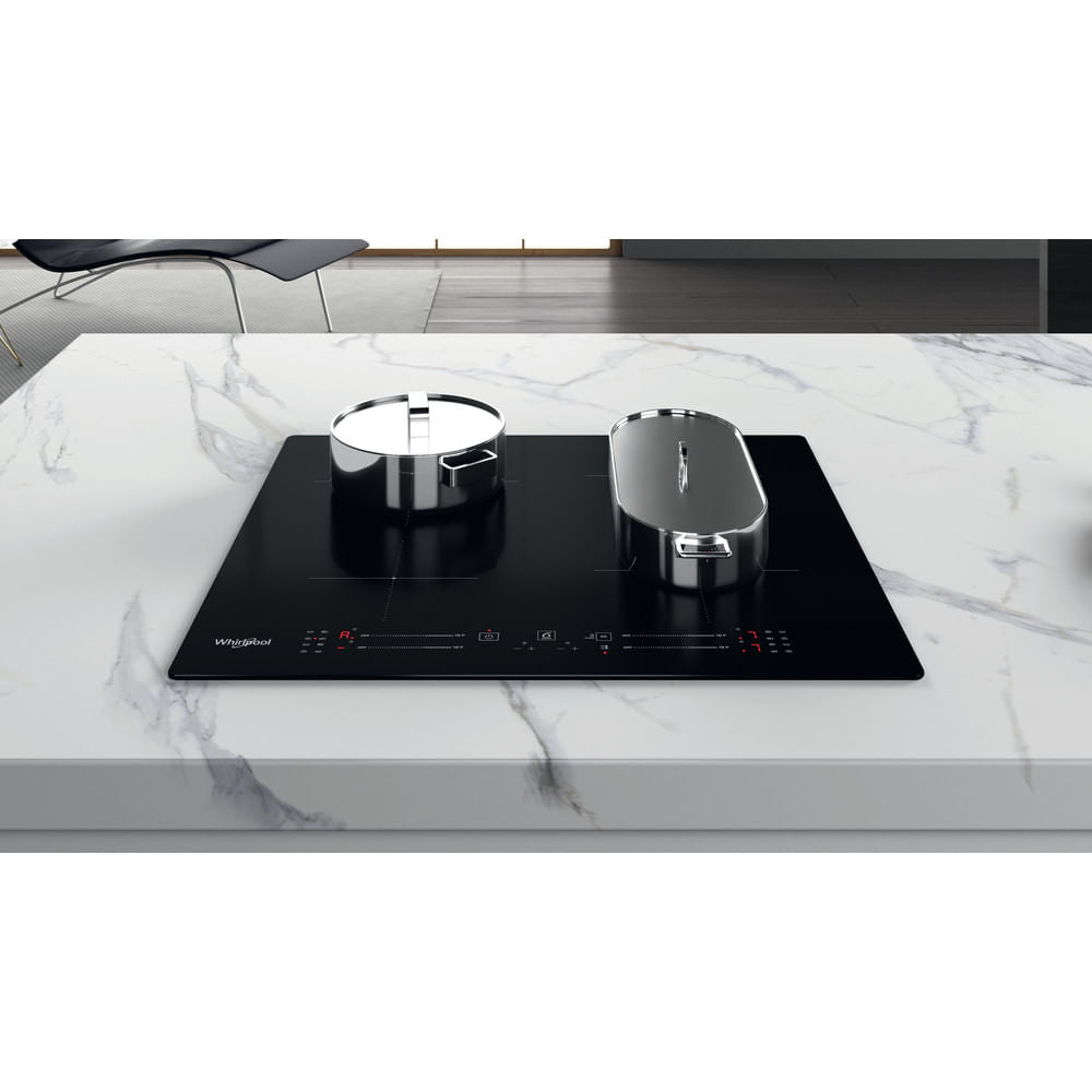 Whirlpool WB S2560 NE Noir Intégré 59 cm Plaque avec zone à induction 4 zone(s)