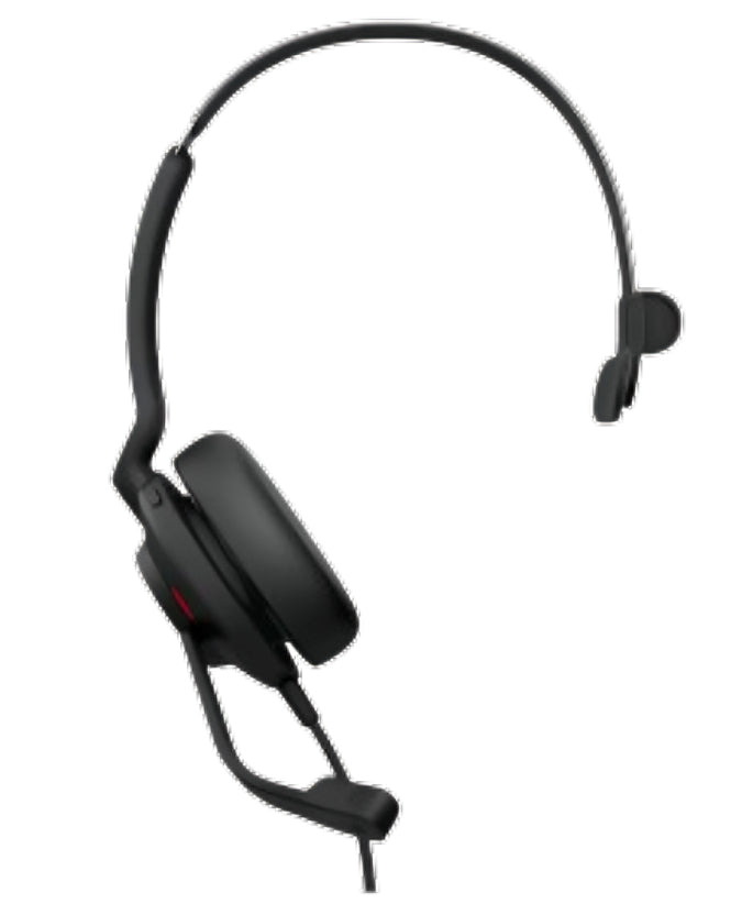 Jabra Evolve2 30 SE USB C/A UC Mono Casque Avec fil À la main Bureau/Centre d'appels USB Type-C / USB Type-A Noir