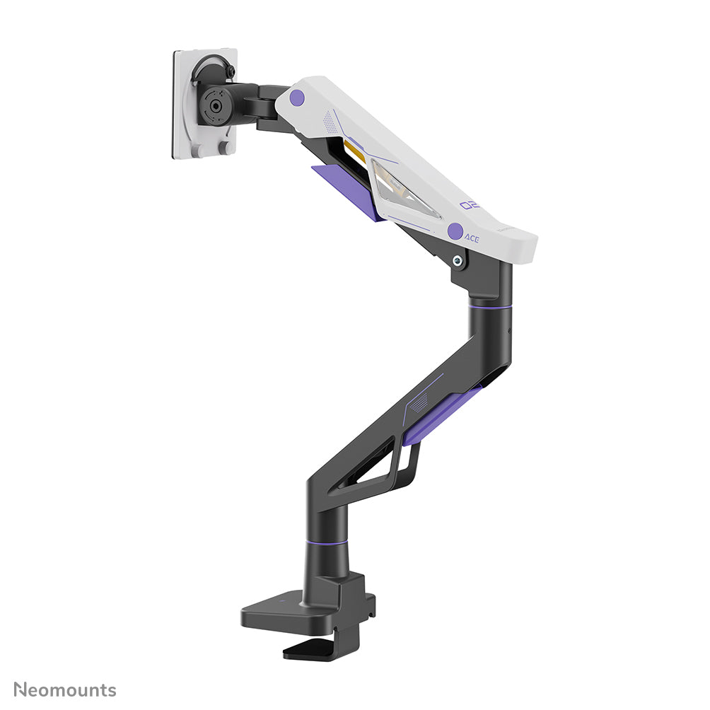 Neomounts DS70-256BL1 Support de écran à fixer gaming 24-57" - ressort à gaz - Topfix - arrêt à 180°