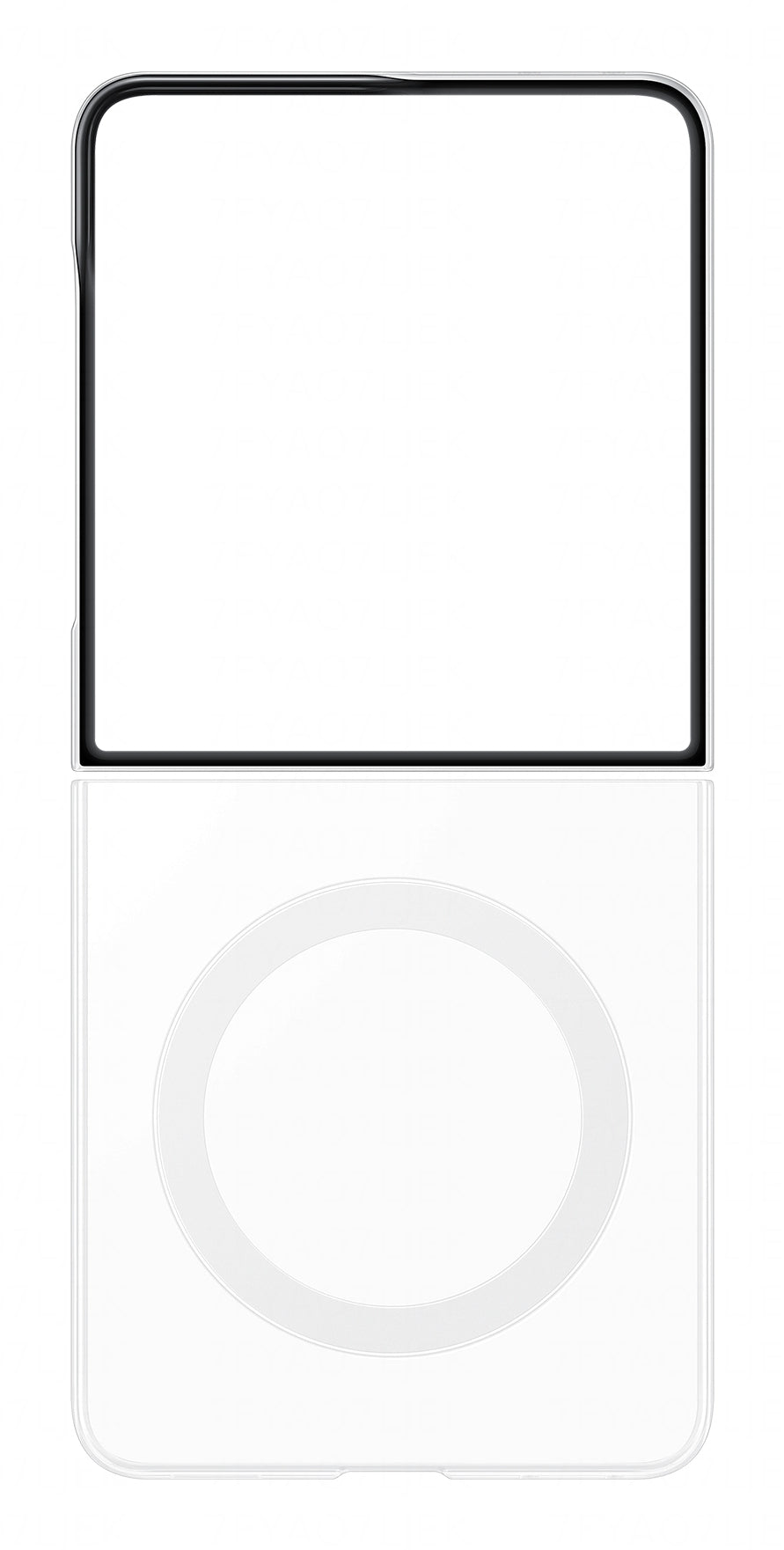 Samsung EF-CF776CTEGWW coque de protection pour téléphones portables 17,5 cm (6.9") Housse Transparent