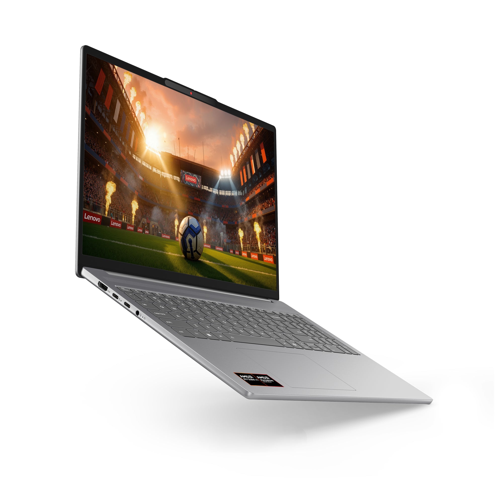 Lenovo IdeaPad Slim 5 16AGP11 Copilot+ PC AMD Ryzen AI 7 445 Ordinateur portable 40,6 cm (16") WUXGA 16 Go DDR5-SDRAM 1 To SSD Wi-Fi 7 (802.11be) Windows 11 Home Allemand Gris