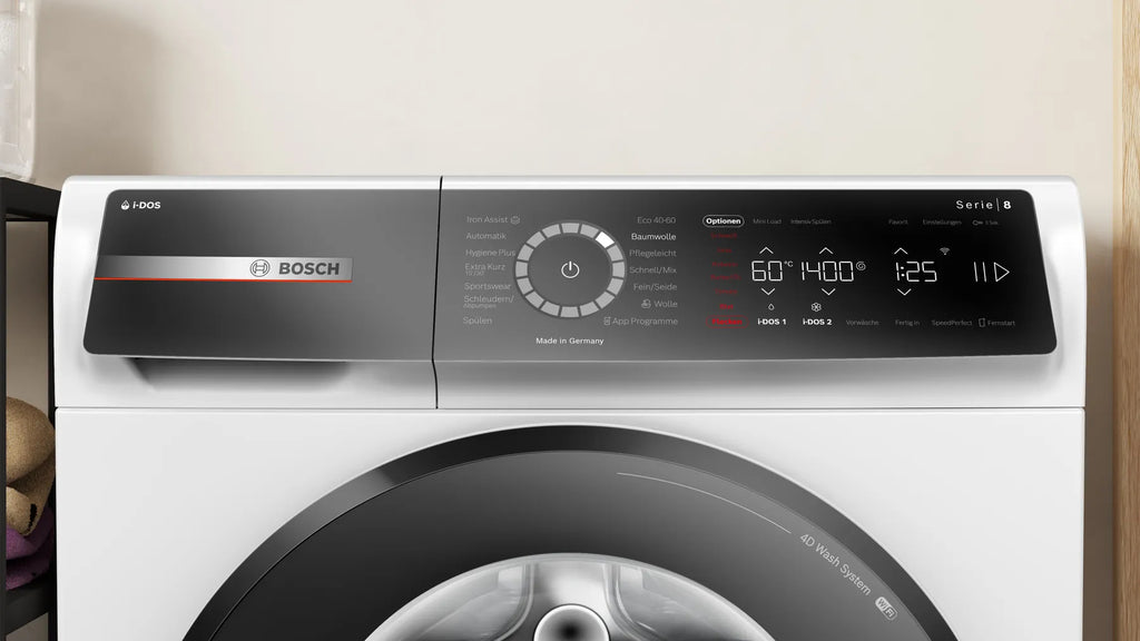 Bosch Bosch Serie 8 WGB244A40 washing machine machine à laver Charge avant 9 kg 1257 tr/min Blanc