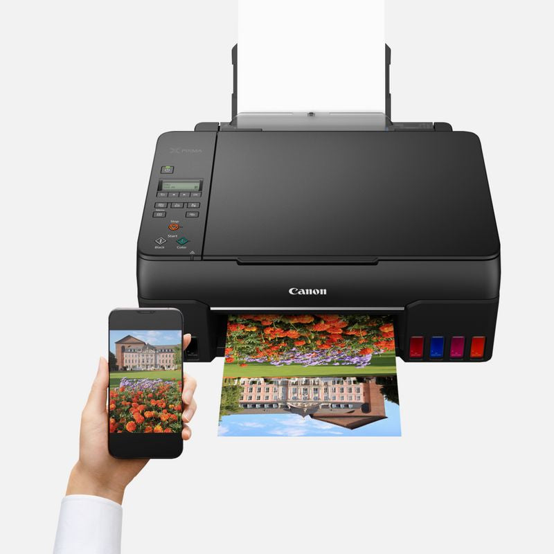 Canon PIXMA G650 MegaTank Imprimante Jet d'encre A4, 4800 x 1200 DPI, Wifi, Noir