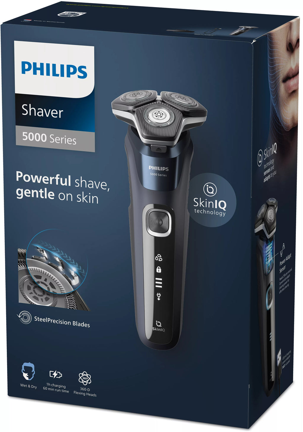 Philips SHAVER Series 5000 S5885/25 Rasoir électrique 100 % étanche