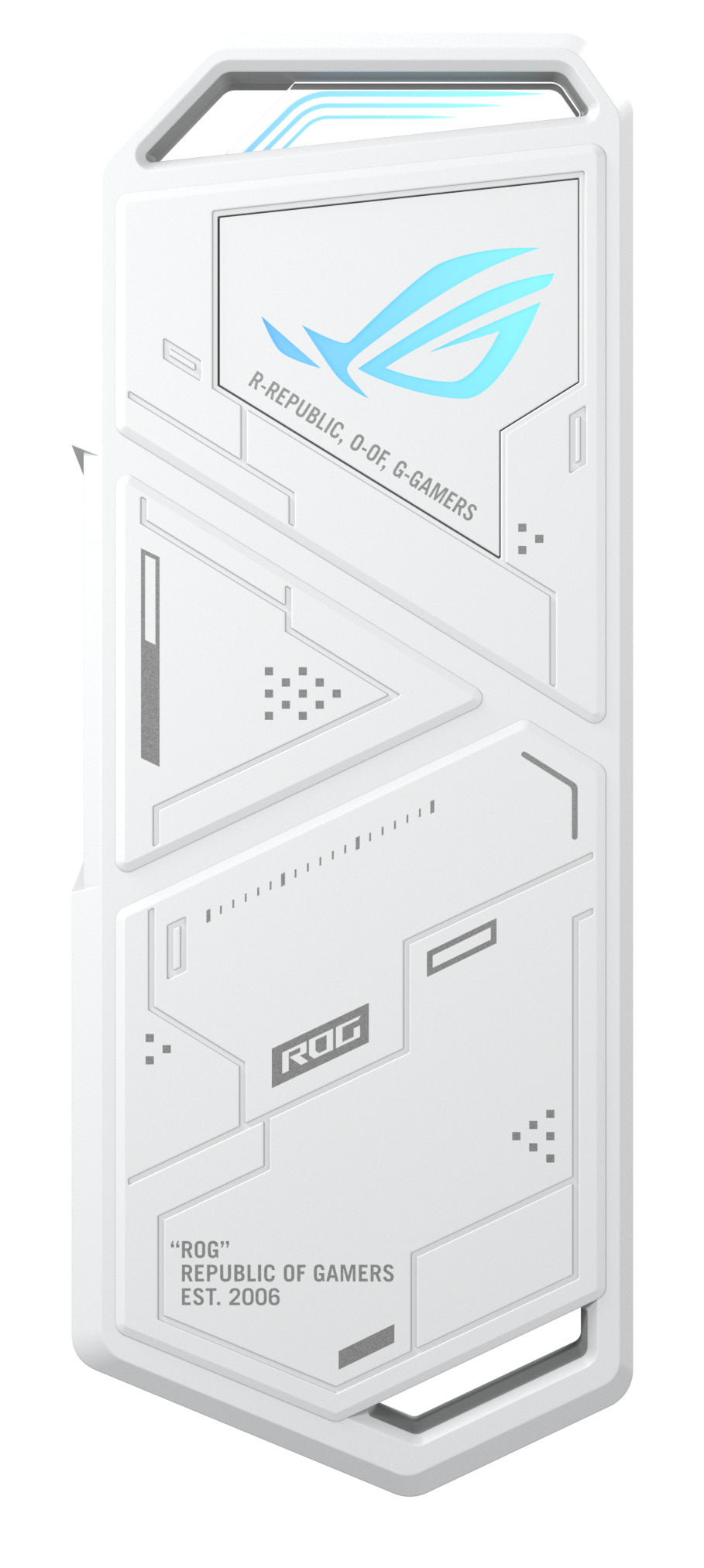 ASUS ROG Strix Arion White Edition Enceinte ssd Blanc M.2