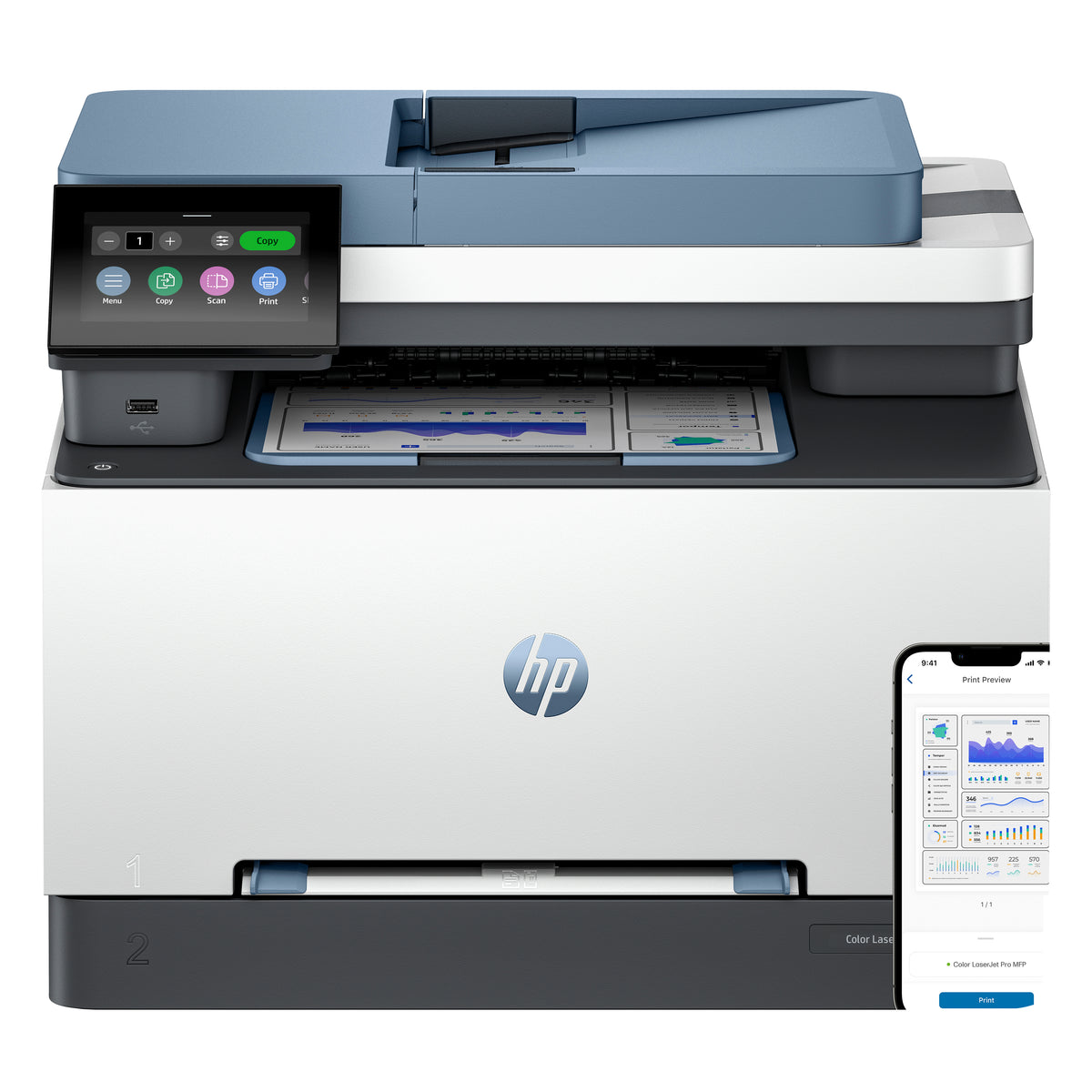 HP Color LaserJet Pro MFP 3302fdng Laser