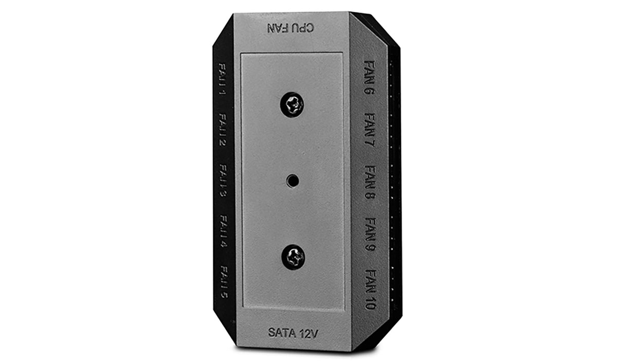 Deepcool Industries Deepcool FH-10 Systemblæserhastighed-controllerpanel 1-pack Sort