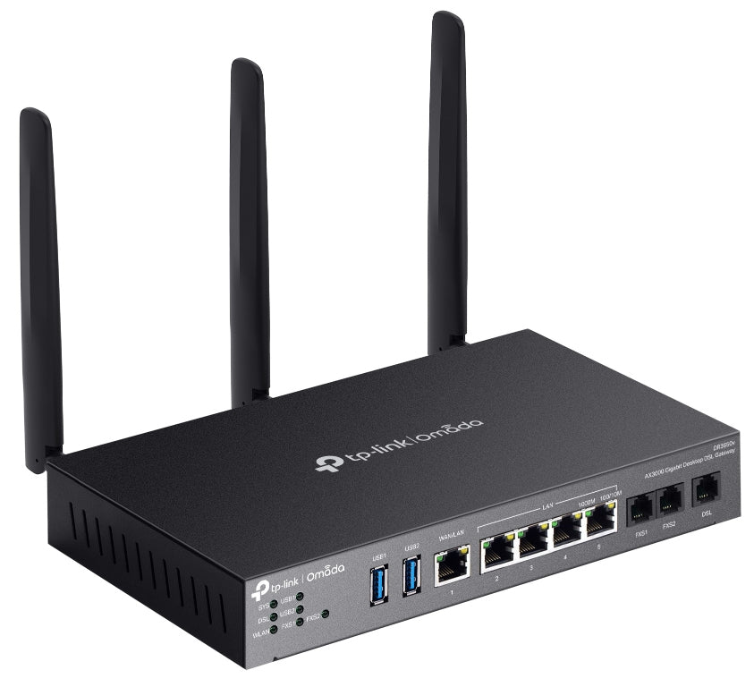 TP-Link Omada DR3220v-4G routeur sans fil Gigabit Ethernet Bi-bande (2,4 GHz / 5 GHz) Noir - vue 4