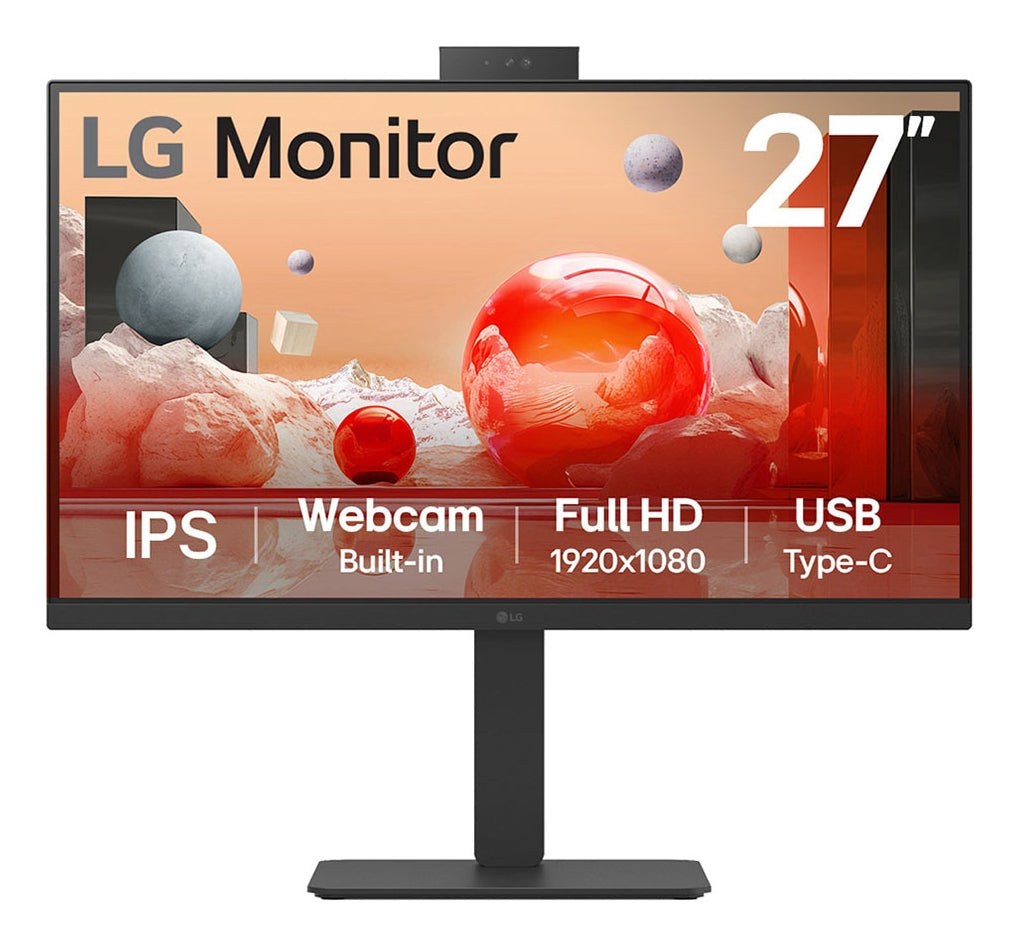 LG 27BA850-B écran plat de PC 68,6 cm (27") 1920 x 1080 pixels Full HD Noir