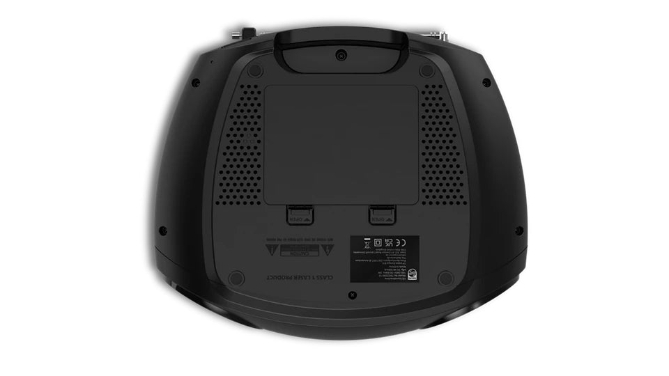 Philips TAZ2200/10 Lecteur de CD Portable, Noir