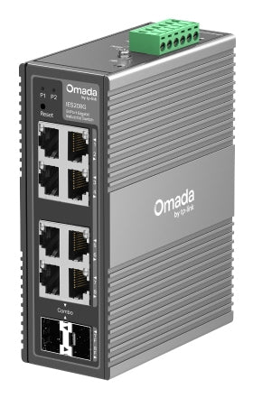 TP-Link Omada IES208G commutateur réseau Géré Gigabit Ethernet (10/100/1000)