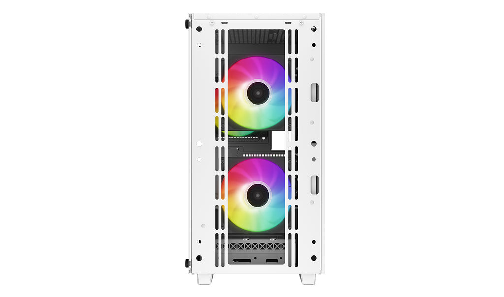DeepCool CC360 WH ARGB Boîtier Tower Mini ITX Blanc